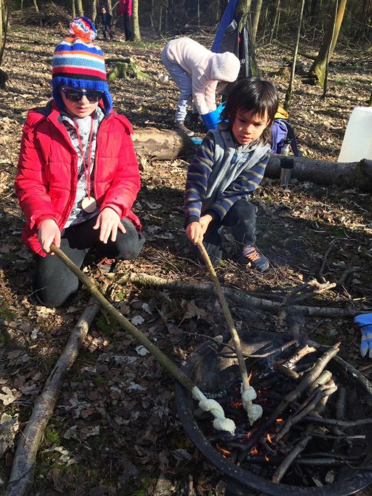 Amersham Forest school with home educated children